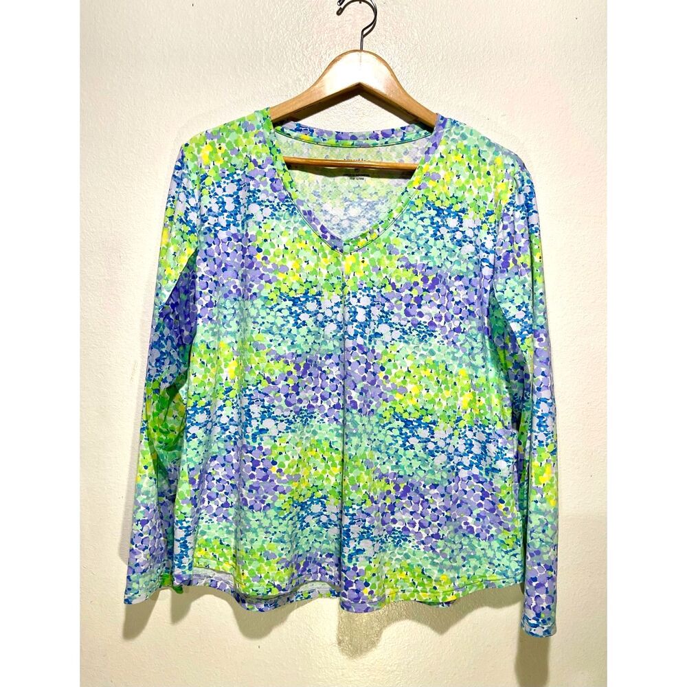 ICIKULS performance outdoor shirt UPF 50+ quick dry airy green blue women XXL